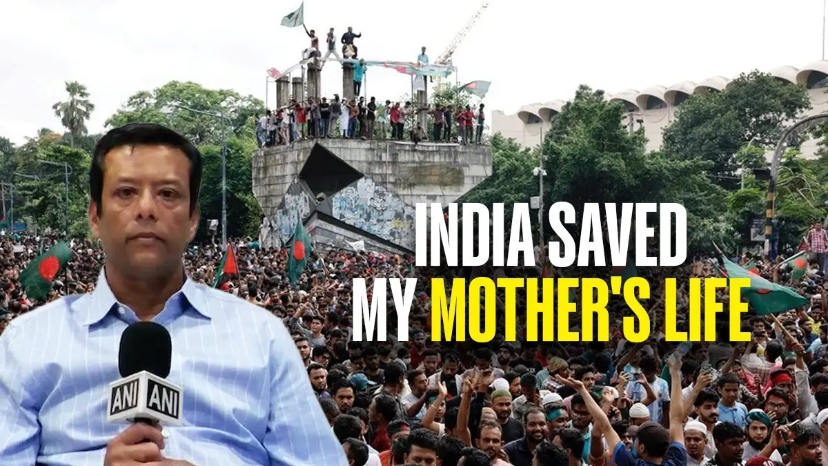 ‘Grateful to PM Modi’: Hasina’s Son Claims Militants Planned To Assassinate Ousted PM.