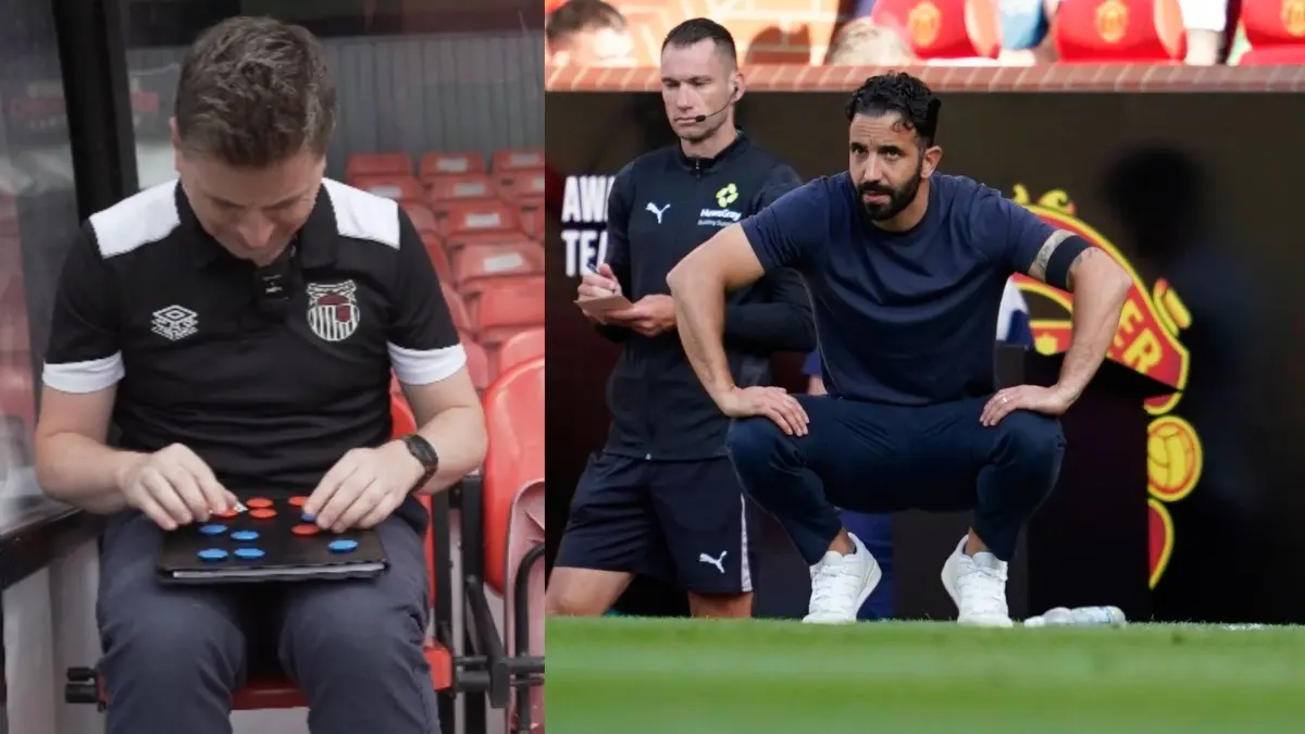 Manchester United Brutally Trolled By Grimsby Town With Ruben Amorim's Tactics Board Context, Video Goes Viral: WATCH Grimsby Town troll Manchester United with Ruben Amorim's tactics board context