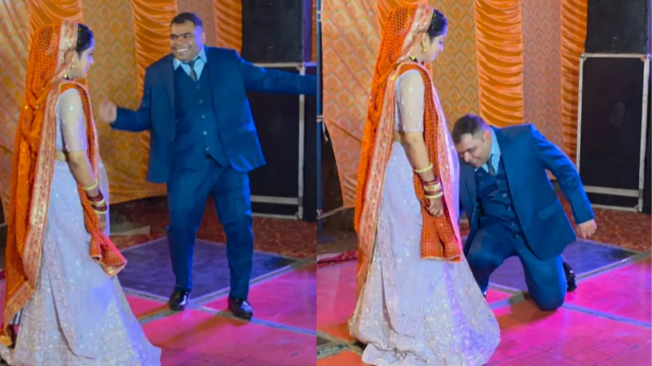 Groom dances on 'Joru Ka Ghulam' Song