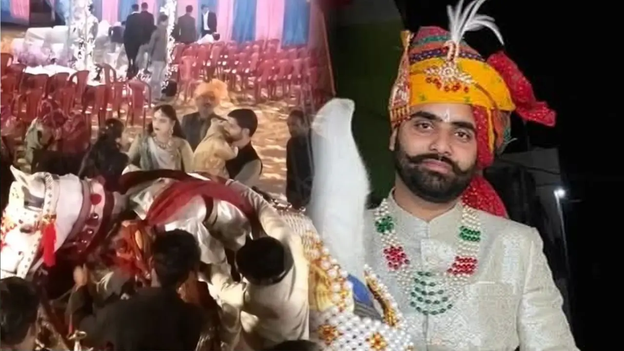 groom died by heart attack during wedding function