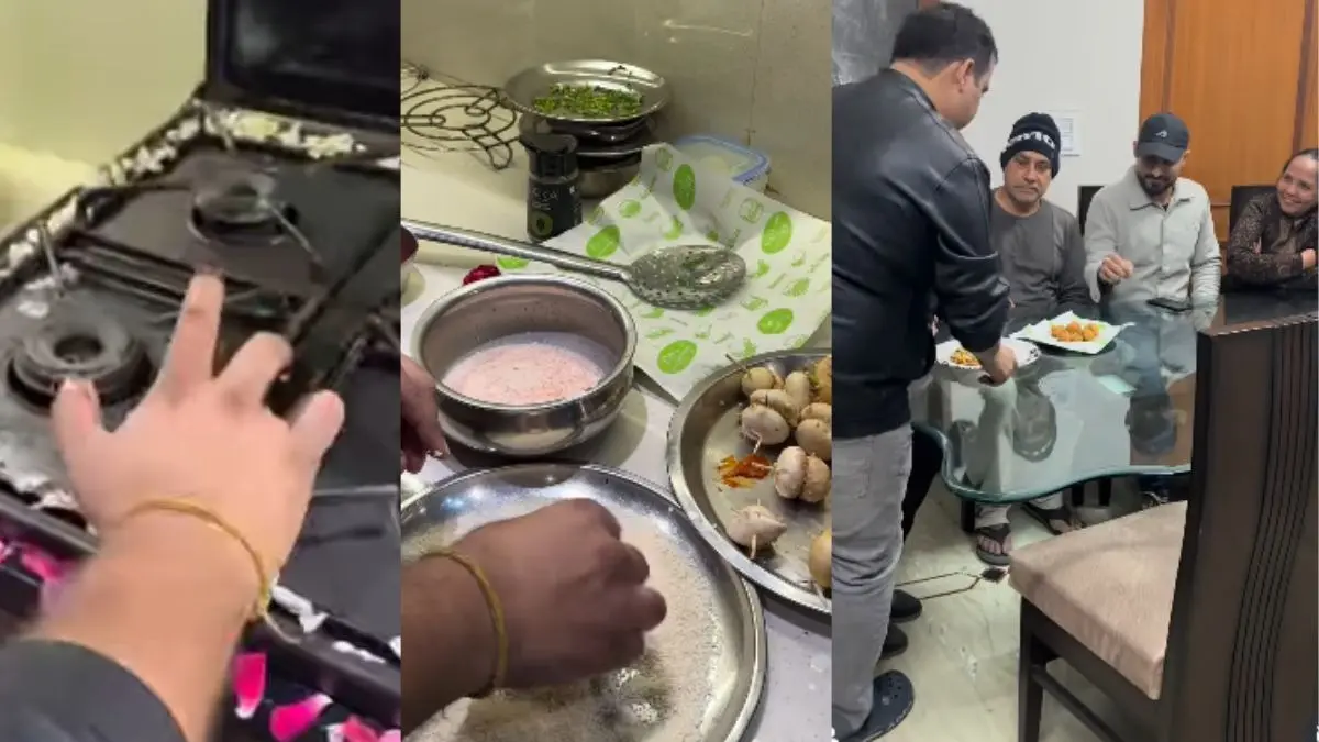 Groom Pehli Rasoi Video: जब दुल्हन नहीं, दामाद ने संभाली रसोई, पुरानी रस्मों को पीछे छोड़ इस दूल्हे ने पेश की मिसाल; देखें ये वीडियो Groom Pehli Rasoi Video