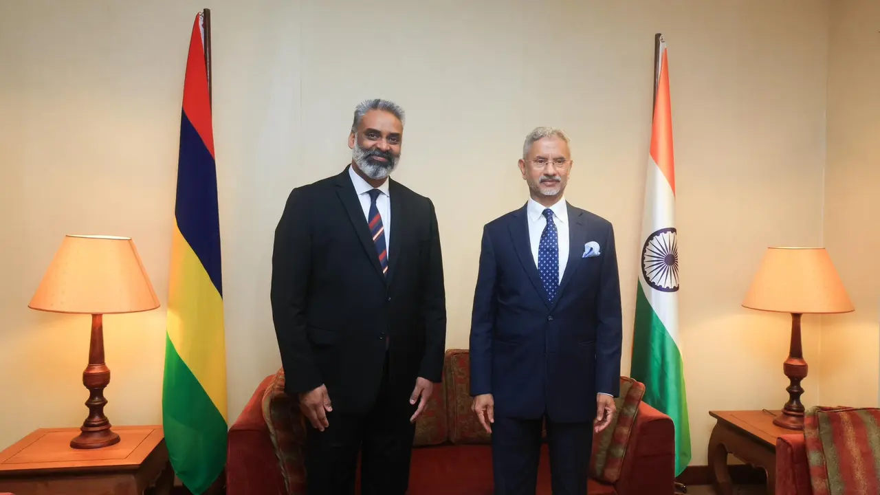EAM Jaishankar in Mauritius