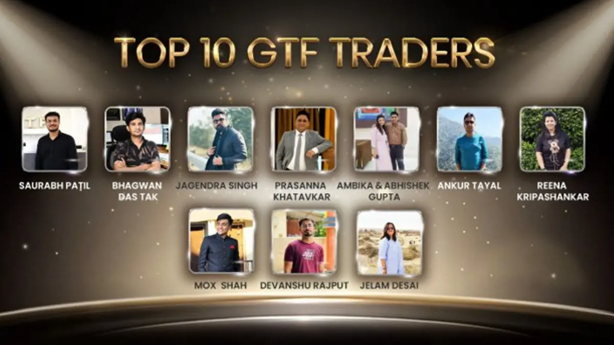 GTF Announces the Top 10 Traders of FY24-2025 A Celebration of Skill, Discipline, and Dedication GTF Announces the Top 10 Traders of FY24-2025 A Celebration of Skill, Discipline, and Dedication