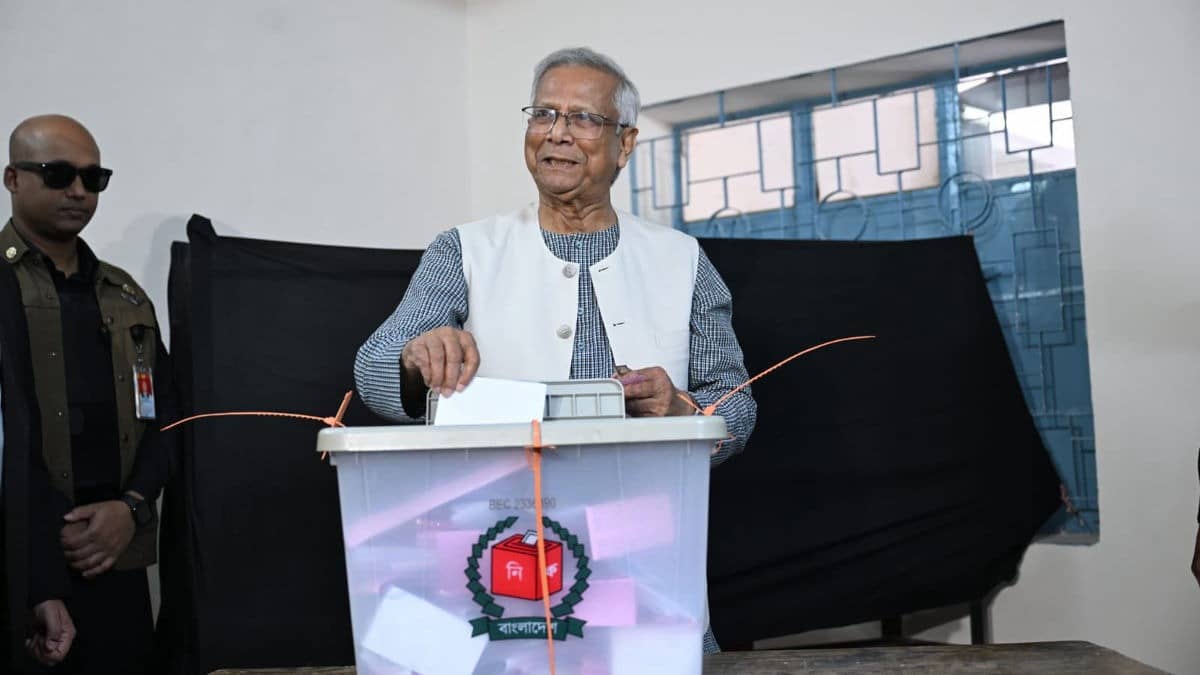 ‘Guardian of Transition’: Bangladesh Interim Chief Adviser Yunus Casts Ballot in Historic Poll