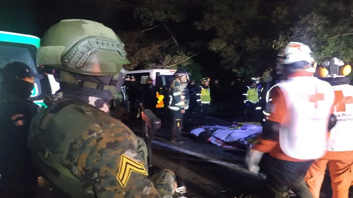 Guatemala Bus Crash: 15 Killed, 19 Injured As Bus Plunges Into Deep Gorge Amid Dense Fog On Inter-American Highway