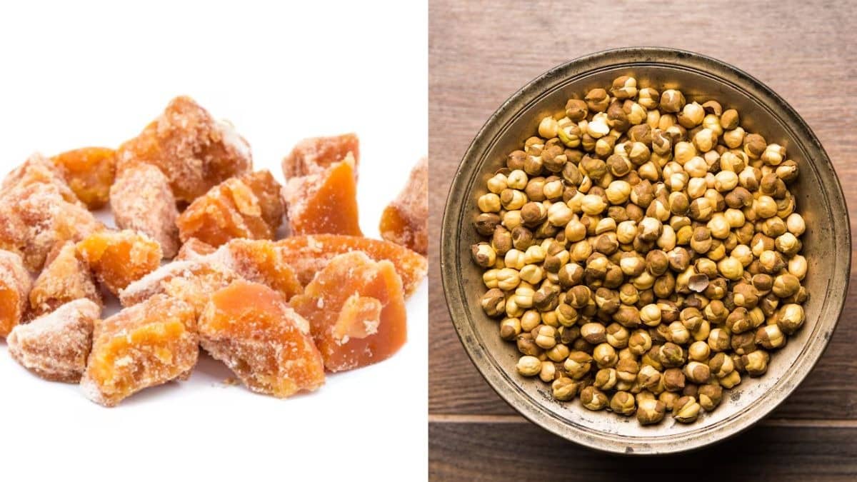 Gud Chana Benefits: Jaggery and gram are very beneficial for health in winter, know when to eat it in the morning or evening.