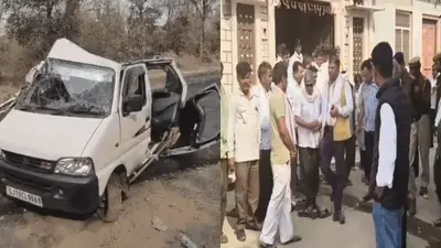 कलेजा चीर देने वाला मंजर… एक ही चिता पर मां और बेटे का अंतिम संस्कार, पाली में एक साथ उठीं परिवार के 5 लोगों की अर्थियां; गांव में पसरा मातम Gujarat Highway Pali Road Accident