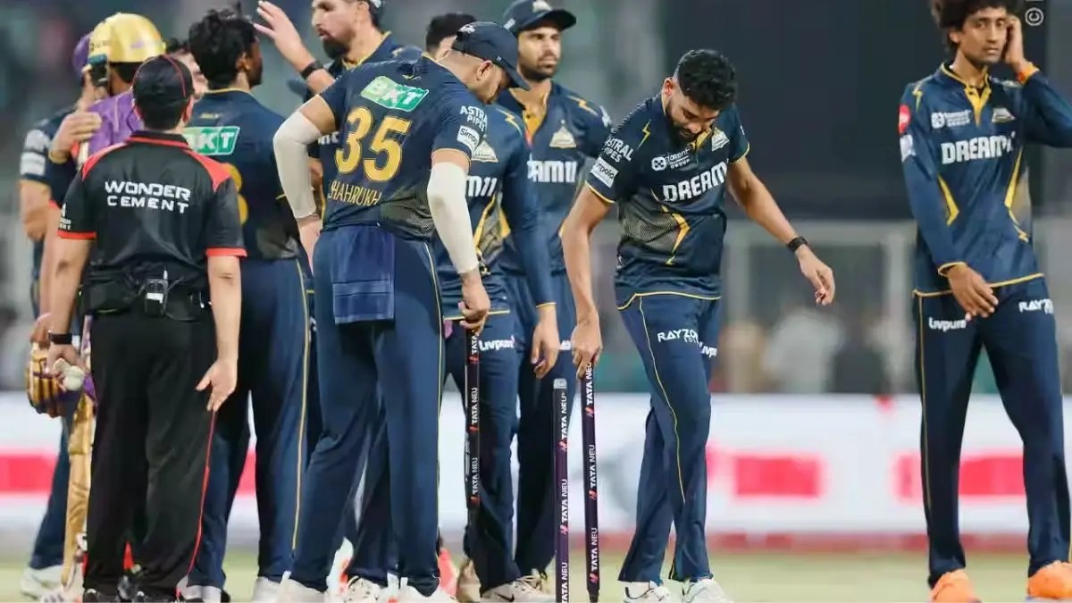 Gujarat Titans inch closer to playoffs ipl 2025 points table orange cap and purple cap list after gt vs kkr