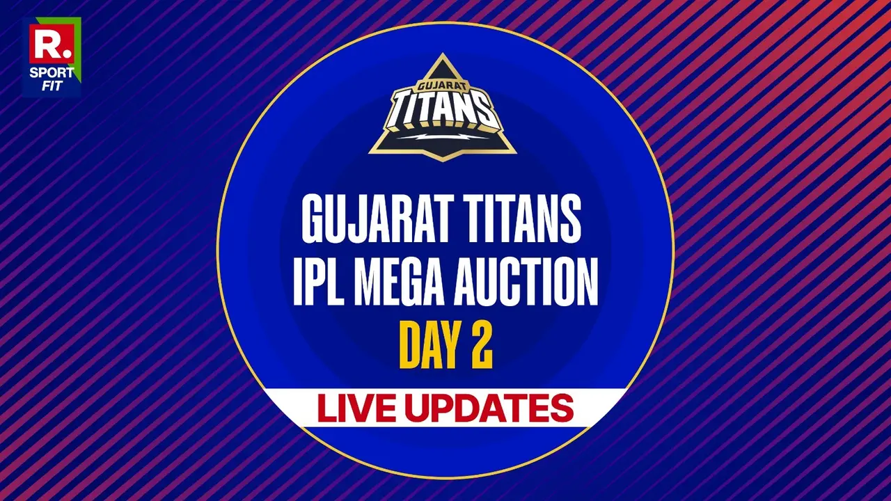 IPL 2025 Mega Auction Highlights: Gujarat Titans' Buys - Full List of Sold And Unsold Players Gujarat Titans IPL 2025 Auction