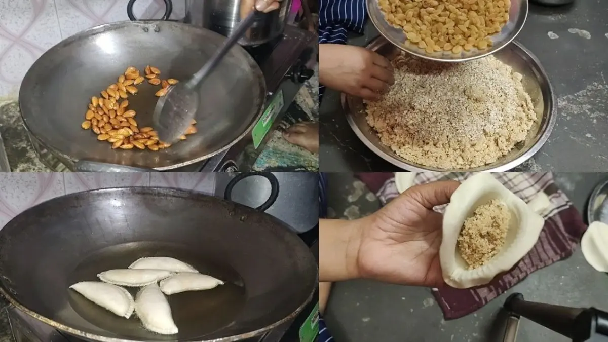 Gujhiya Making Tips: बिना मशीन मिनटों में बनाएं एक साथ परफेक्ट 7 गुझिया, होली पर ये सीक्रेट तरीका आएगा काम Gujiya making tips