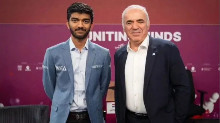 Highest Peak Of All: Gukesh Crowned Youngest World Champion, Ex-Owner Of Feat Garry Kasparov Reacts Gukesh and Garry Kasparov