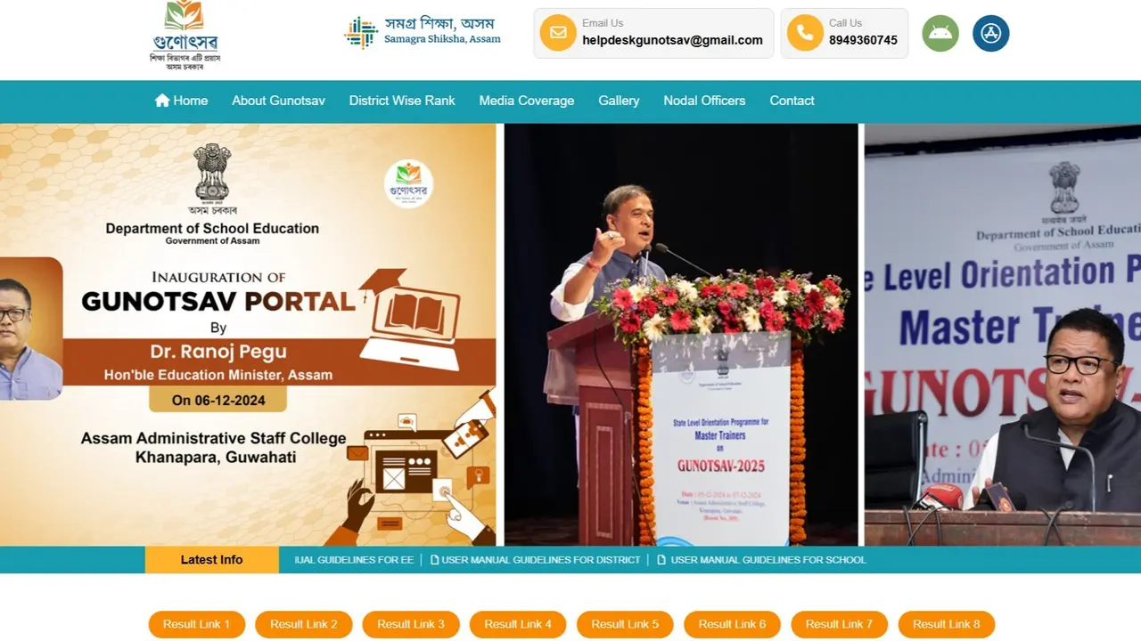 Gunotsav Result 2025 Declared