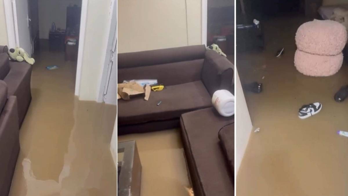 Gurgaon luxury house flooded