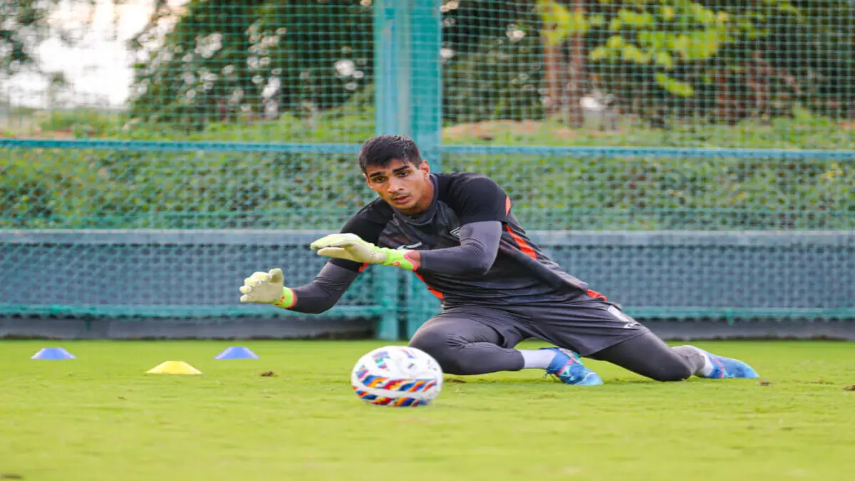 Gurpreet Singh Sandhu Aims To Propel India Past Singapore In Crucial AFC Asian Cup 2027 Qualifiers: 'To Win At All Costs' Gurpreet Singh Sandhu in a practice session