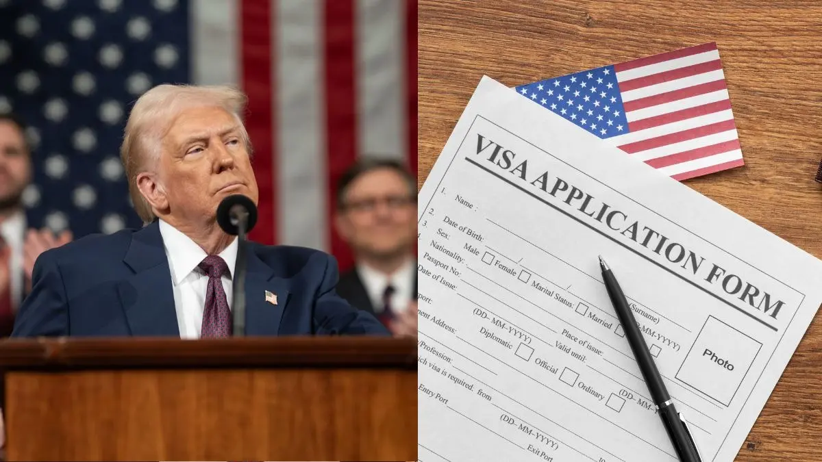 What Trump's Rs 88 Lakh H-1B Visa Fee Means For Indian Beneficiaries? H-1B VISA I US President Donald Trump