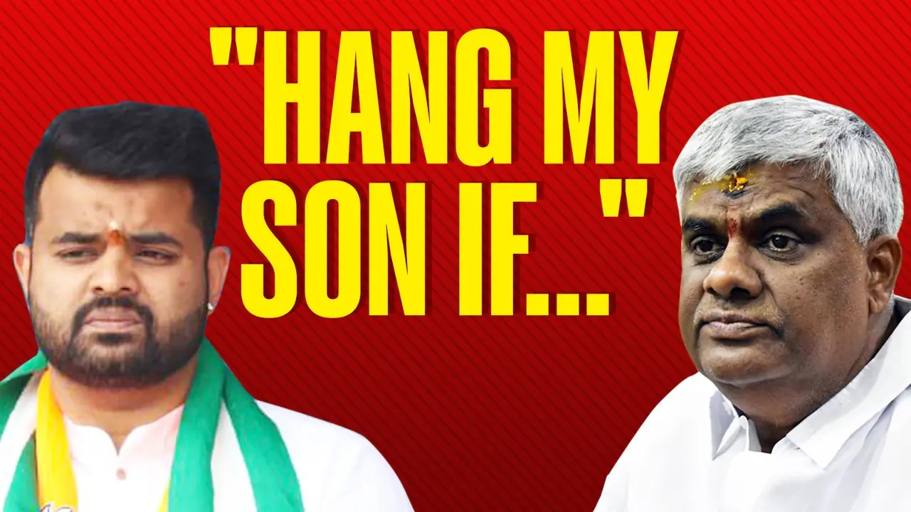 "Hang My Son If....:" Rape-Accused Prajwal Revanna's Father HD Revanna in Karnataka Assembly