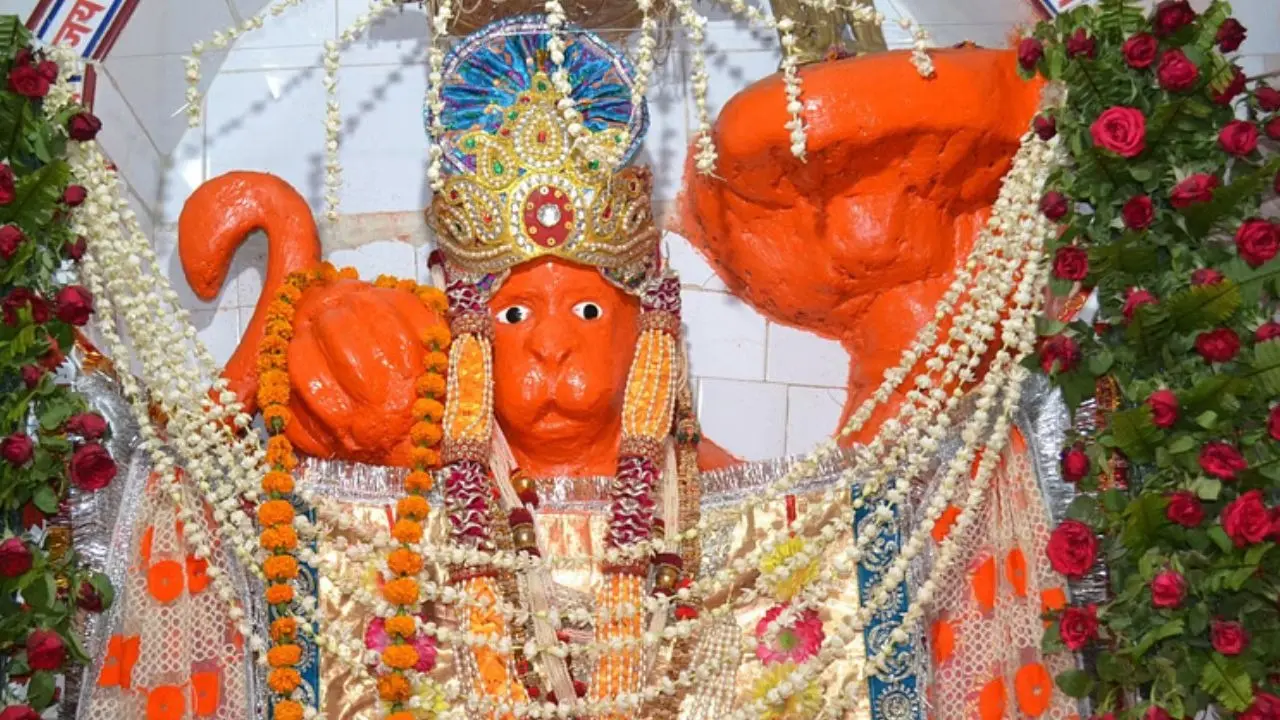 Hanuman saved from trouble