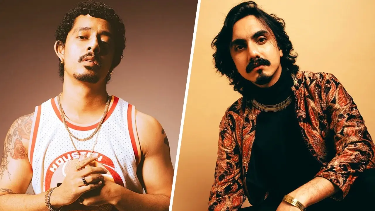 Khalasi Singer Aditya Gadhvi, Rapper Hanumankind Rock PM Modi’s Diaspora Event In New York | WATCH Hanumankind (L), Adity Gadhvi (R)