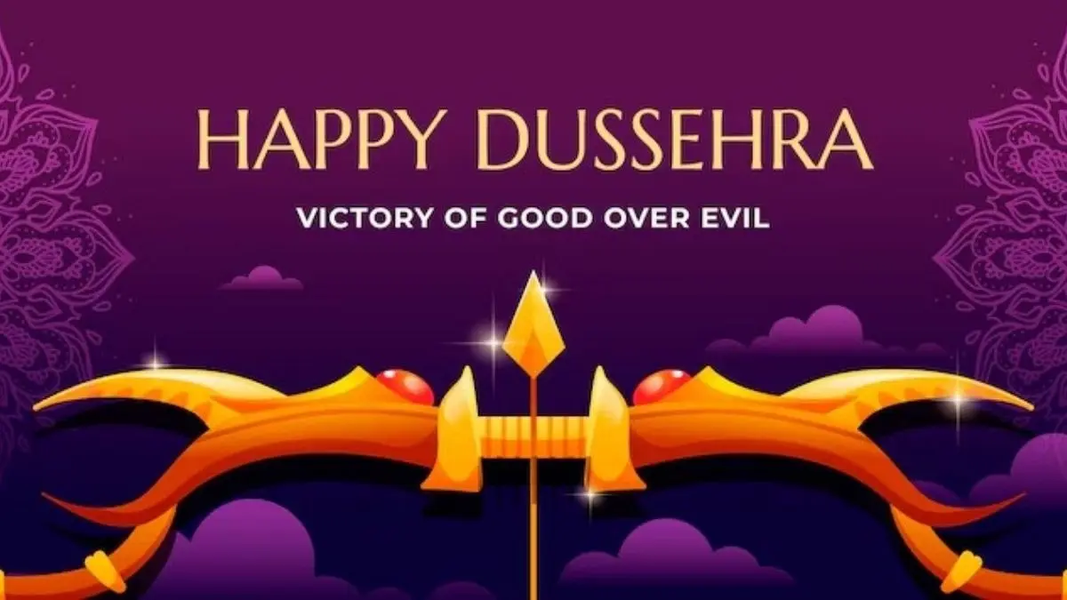 Happy Dussehra 2025: Wishes, Messages, Greetings, Status, Images To Share With Your Family And Friends On Vijayadashami Happy Dussehra 2025 Wishes