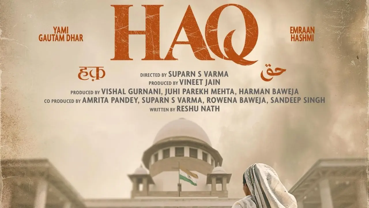 HAQ Teaser Out: Emraan Hashmi, Yami Gautam Bring Shah Bano Case To Big Screen HAQ Teaser Out: Emraan Hashmi, Yami Gautam Lead Courtroom Drama Inspired By Shah Bano Begum Case