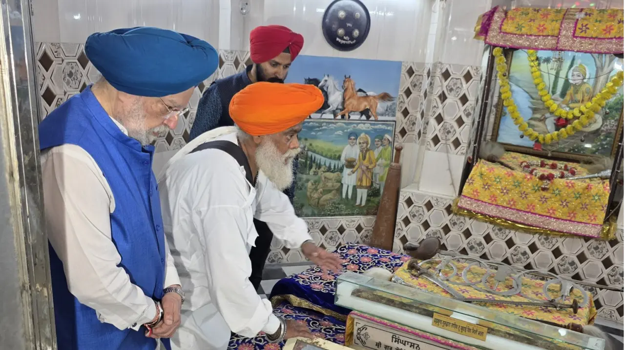 अयोध्या सनातन धर्म, सिख धर्म का 'संगम स्थल' : केंद्रीय मंत्री पुरी Hardeep Singh Puri