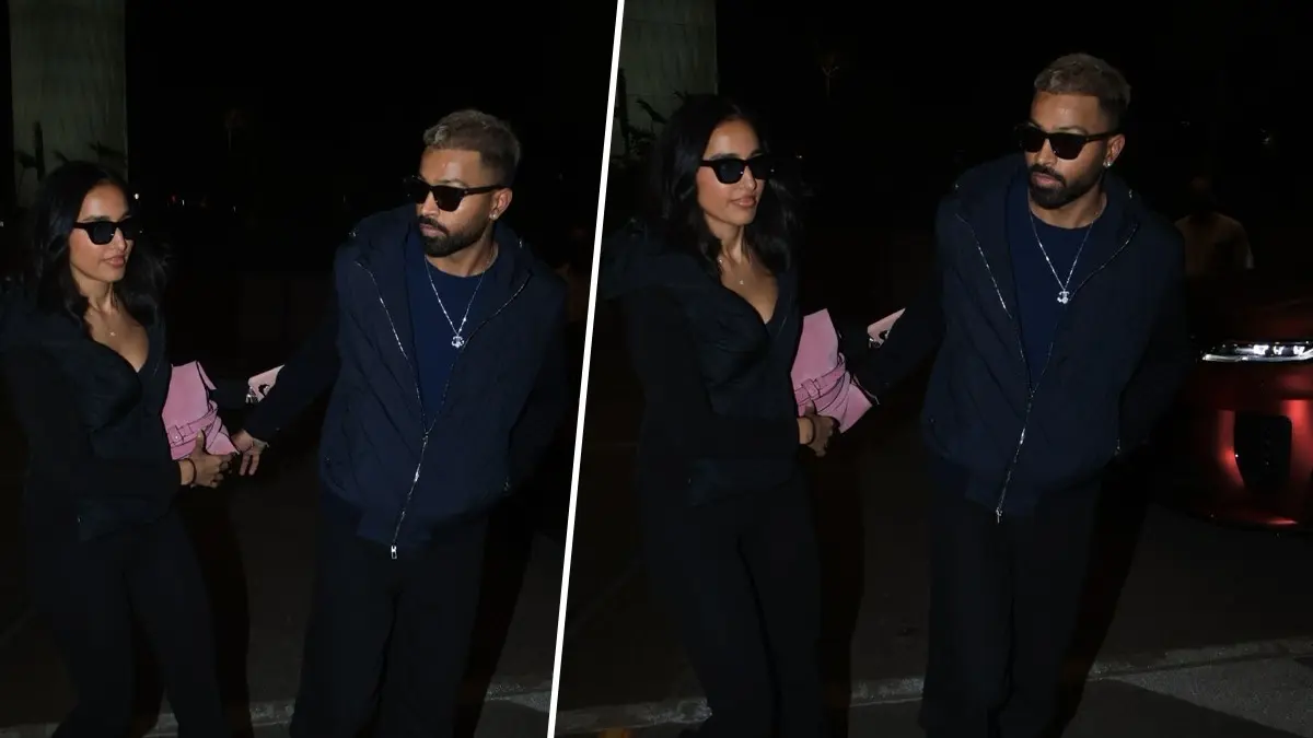 Hardik-Mahieka's Awkwardness Doesn't Go Unnoticed In Airport Outing