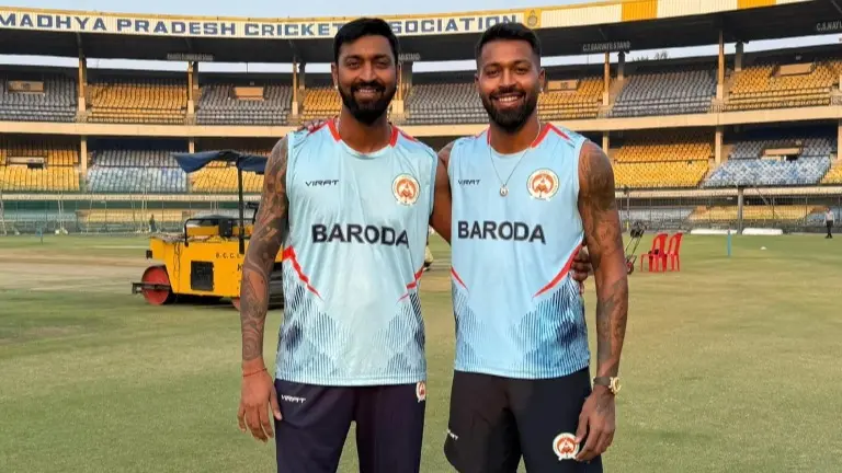 Hardik Pandya and Krunal Pandya
