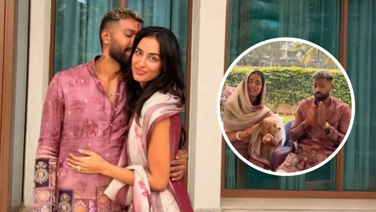 Hardik Pandya and Mahieka Sharma began dating earlier this year