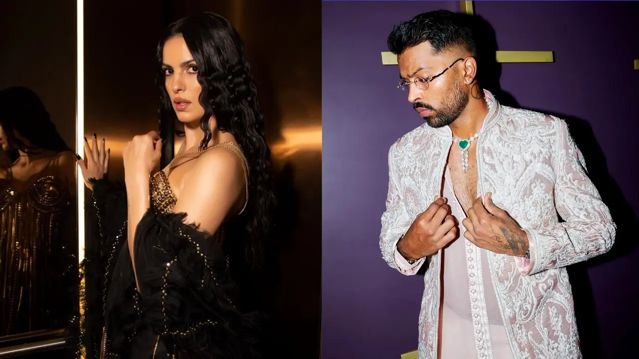 Hardik Pandya and Natasa Stankovic