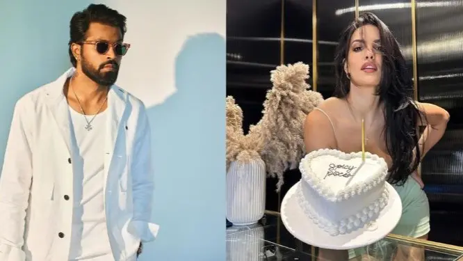 Hardik Pandya and Natasa Stankovic