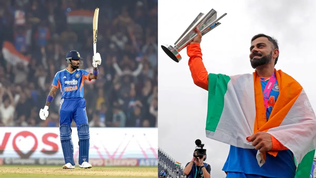 Hardik Pandya and Virat Kohli