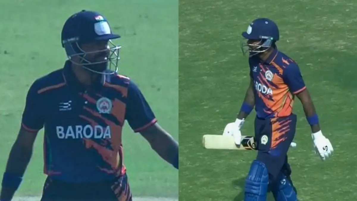 Hardik Pandya In Vijay Hazare Trophy