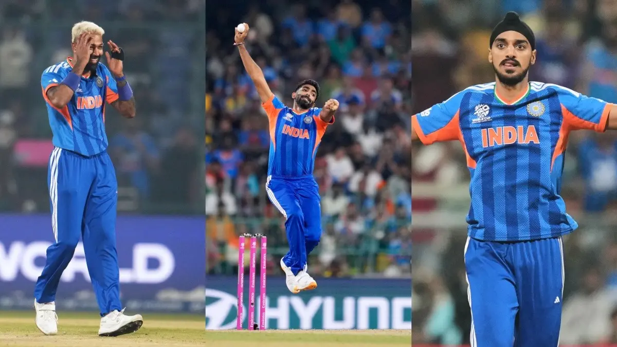 Jasprit Bumrah, Arshdeep Singh, Hardik Pandya In Race To Script History, India’s Bowling Trio Target R Ashwin’s T20 World Cup Milestone Hardik Pandya, Jasprit Bumrah, and Arshdeep Singh