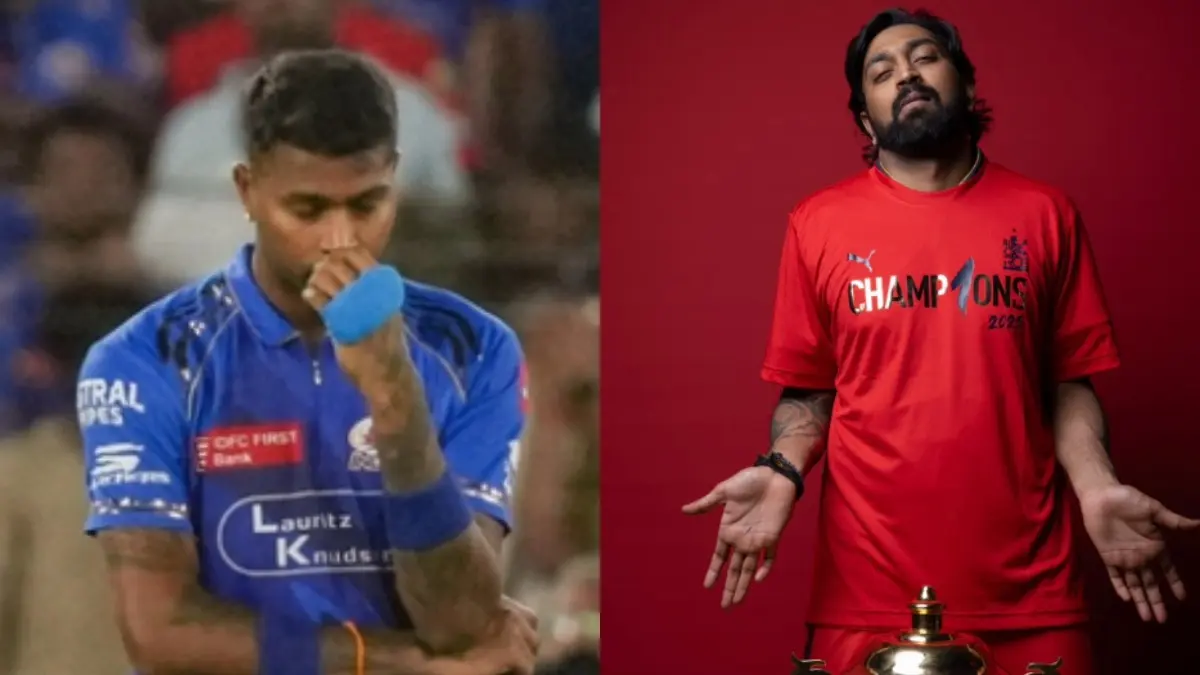Hardik Pandya (L), Krunal Pandya (R)