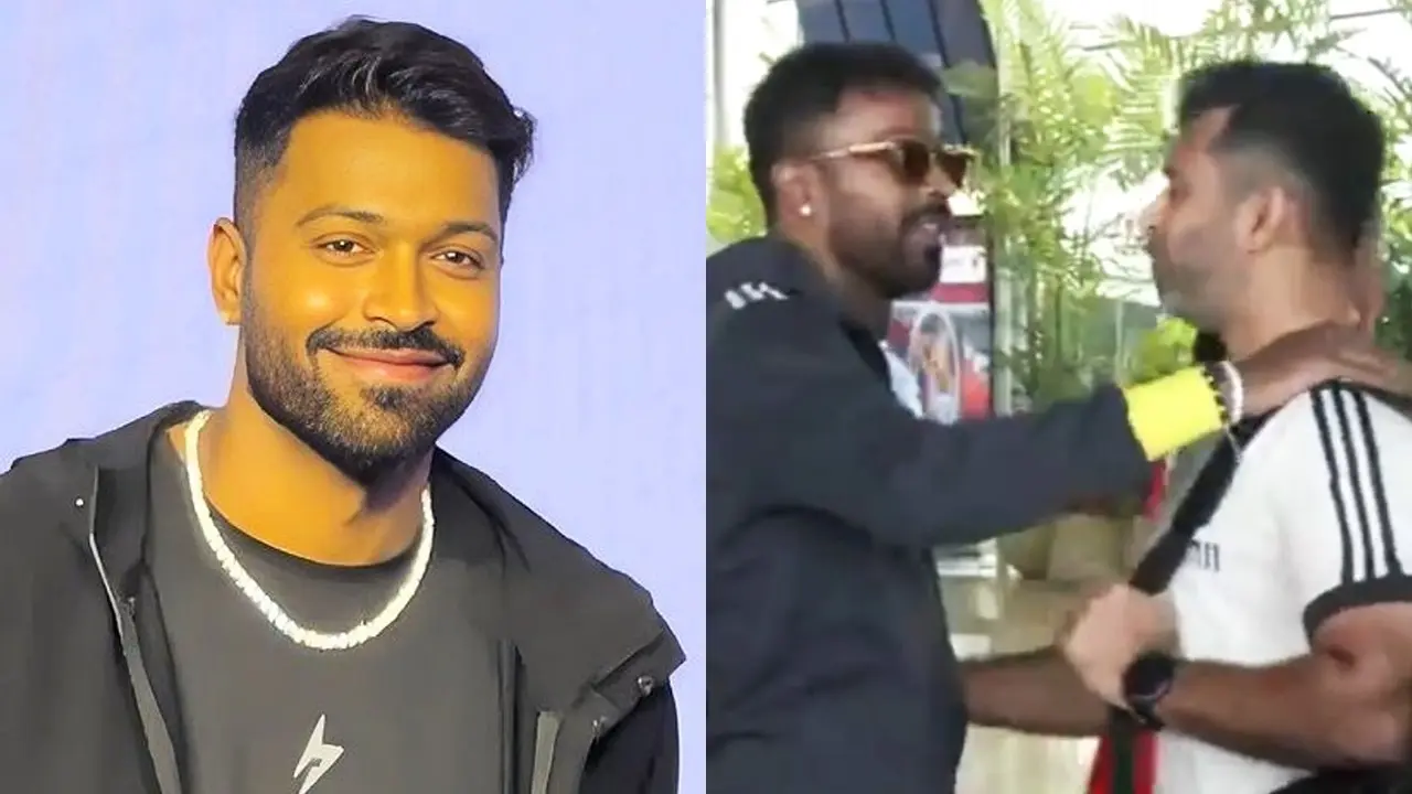 दिल में दर्द लेकिन चेहरे पर मुस्कान... तलाक के बाद पहली बार टीम इंडिया से मिले हार्दिक, VIDEO वायरल hardik pandya meets team india after divorce with natasa