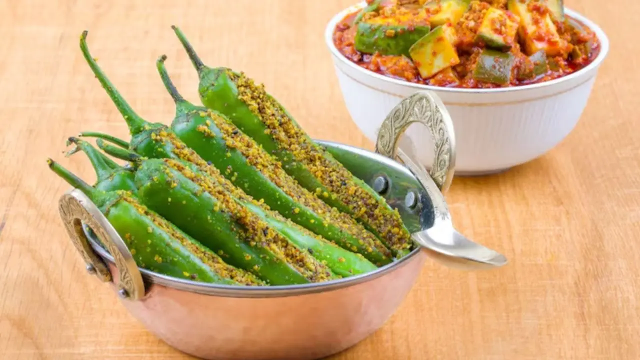 Hari Mirchi Achar