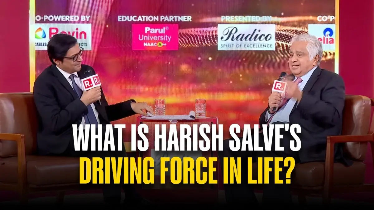 Harish Salve on the Driving Force of His Life and 'Passion For Excellence'