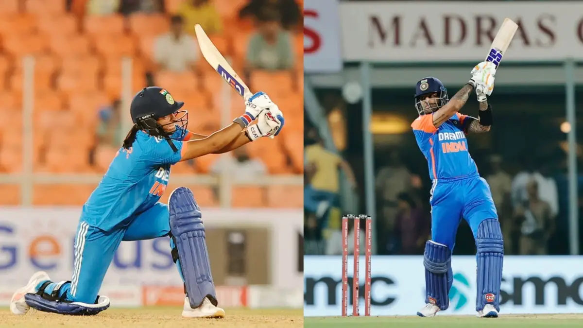 Harmanpreet Kaur and Suryakumar Yadav