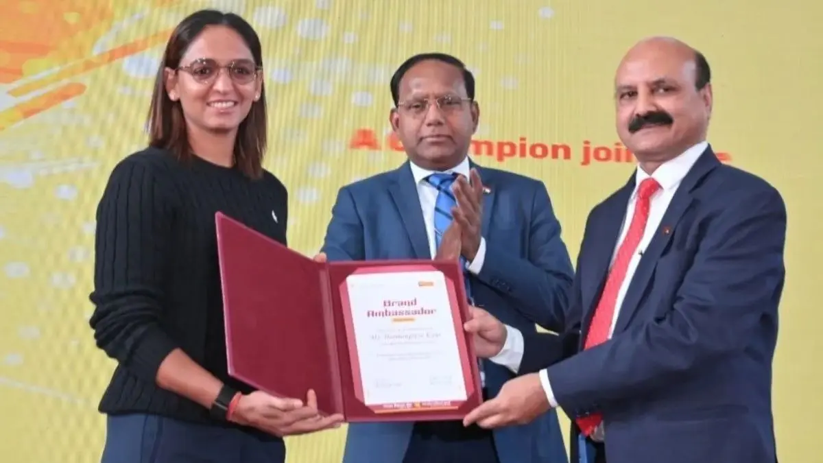 harmanpreet kaur becomes pnb bank first female brand ambassador