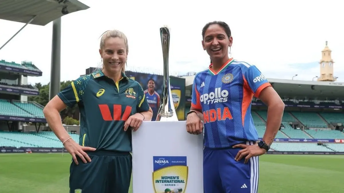 Australia vs India, Women's T20I Series: Live Streaming, Venue, Timings And All You Need To Know Harmanpreet Kaur with Sophie Molineux