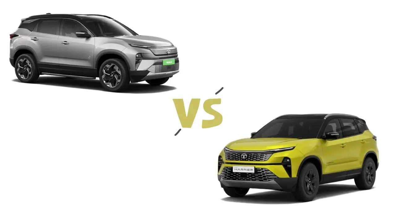 Harrier EV vs Harrier diesel