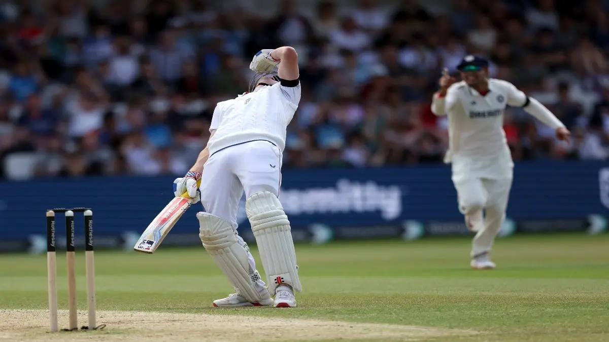 IND vs ENG: Heartbreak For Harry Brook As He Falls Short Of His 9th Test Hundred, Joins Unwanted List Featuring Michael Atherton Harry Brook reacts after he is dismissed on 99