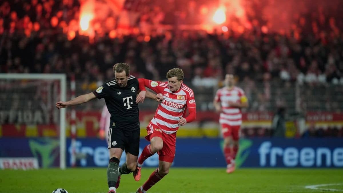 Harry Kane against Union Berlin