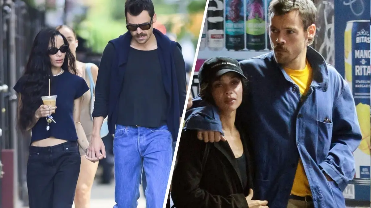 Harry Styles-Zoe Kravitz Bring Their Secret London Romance To New York, Pair Strolls Hand-In-Hand | See Pics Harry Styles and Zoe Kravitz romance rumours picked up pace during the press of latter's Caught Stealing