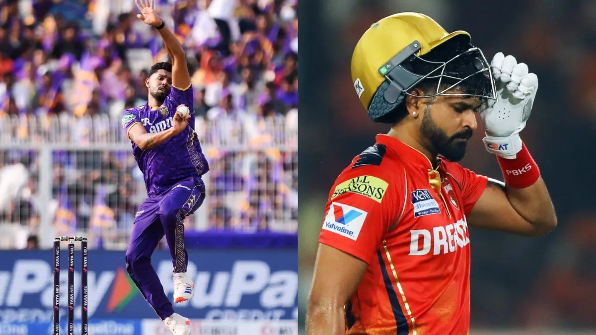 Harshit Rana and Shreyas Iyer