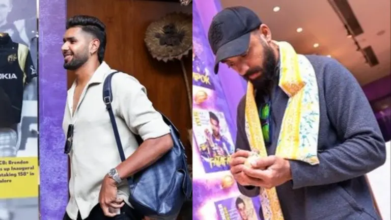 Harshit Rana and Varun Chakaravarthy