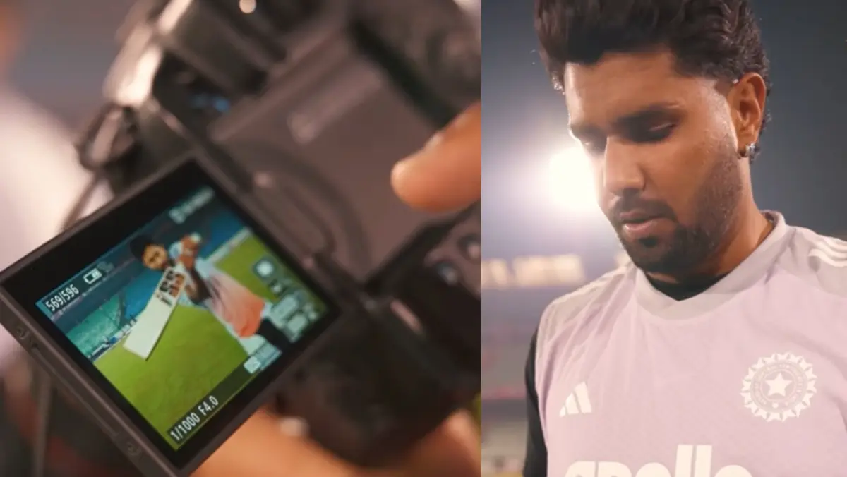 'Tumhaara Job Khatre Mein Hain': Harshit Rana Playfully Teases Photographer After Capturing Nitish Reddy's Training Shots In Raipur | WATCH Harshit Rana captures Nitish Reddy's training shots