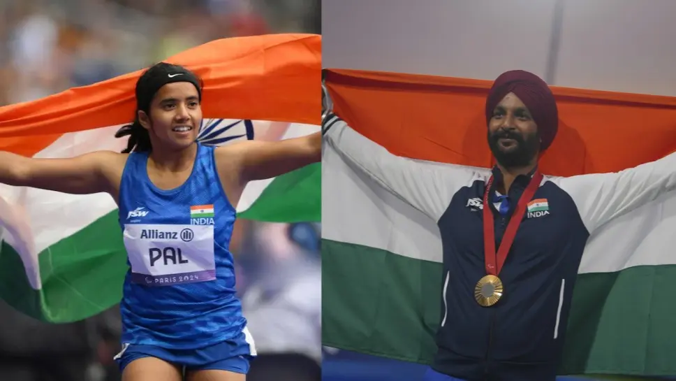 The Duo Of Harvinder And Preeti To Be India's Flag-Bearers At Paralympics Closing Ceremony Harvinder Singh and Preeti Pal