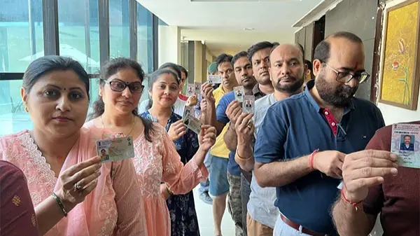 Haryana Achieves 67.90% Voter Turnout, Nearing 2019 Participation Rates Haryana Achieves 67.90% Voter Turnout, Nearing 2019 Participation Rates