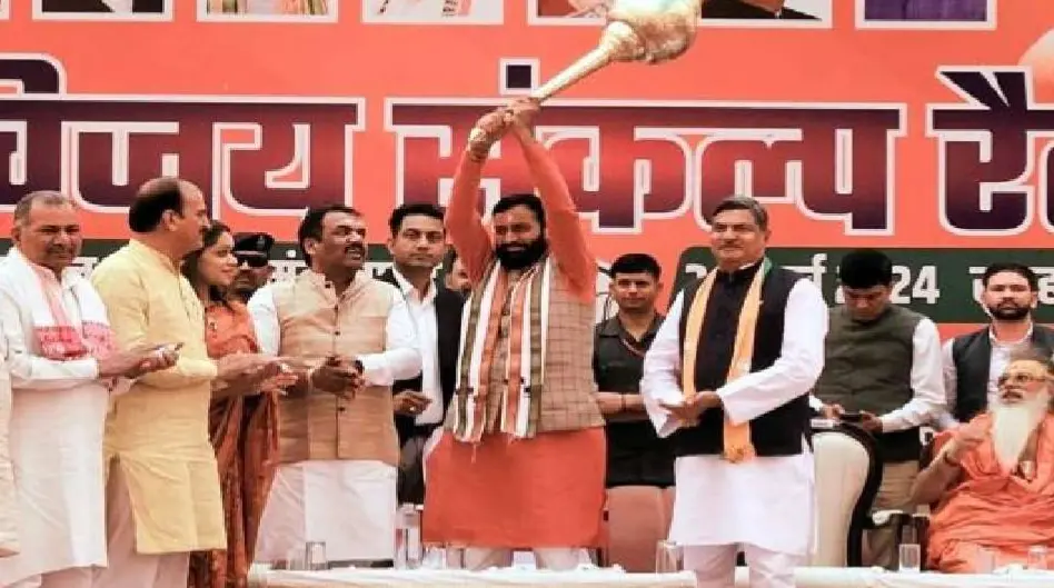 BJP's First List For Haryana Out, Fields Nayab Saini From Ladwa, Captain Abhimanyu From Narnaud Haryana Chief Minister Nayab Singh Saini